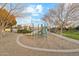 Community playground with slide, providing a safe and fun recreational area for children to enjoy outdoor activities at 2625 N 24Th St # 36, Mesa, AZ 85213