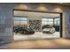 Spacious garage with two luxury cars inside at 28110 N 96Th Pl, Scottsdale, AZ 85262