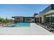 Luxury pool and spa with expansive patio and modern design at 28110 N 96Th Pl, Scottsdale, AZ 85262