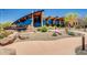 Exterior of modern community center with stone accents and desert landscaping at 28731 N 20Th Ln, Phoenix, AZ 85085