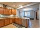 Modern kitchen with ample cabinetry and stainless steel appliances at 28731 N 20Th Ln, Phoenix, AZ 85085