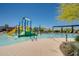 Community pool with integrated play area at 28731 N 20Th Ln, Phoenix, AZ 85085