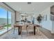 Open concept dining area with sliding doors to the patio at 3346 S 82Nd St, Mesa, AZ 85212