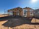 New home construction showing framing and foundation at 47476 W Kenner Dr, Maricopa, AZ 85139