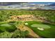 Community clubhouse and golf course overview at 6788 E Nightingale Star Cir, Scottsdale, AZ 85266