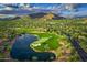 Luxury community with golf course and lake at 6788 E Nightingale Star Cir, Scottsdale, AZ 85266