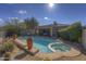 Relaxing pool and spa with ample outdoor space at 6788 E Nightingale Star Cir, Scottsdale, AZ 85266