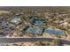 Aerial view of community tennis and pickleball courts at 6788 E Nightingale Star Cir, Scottsdale, AZ 85266