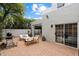 Spacious patio with seating area and access to the interior at 7710 E Gainey Ranch Rd # 152, Scottsdale, AZ 85258