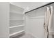 Spacious closet with shelving and hanging rod at 8149 E Petunia Ave # 1040, Mesa, AZ 85212