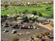 Aerial view of community center with surrounding golf course at 8700 E University Dr # 2216, Mesa, AZ 85207