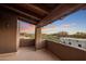 Outdoor balcony space with view at 9290 E Thompson Peak Pkwy # 444, Scottsdale, AZ 85255