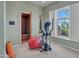 Home gym with elliptical, exercise ball, and sauna at 10040 E Happy Valley Rd # 595, Scottsdale, AZ 85255