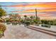 Inviting pool and spa area with flagstone decking at 10040 E Happy Valley Rd # 595, Scottsdale, AZ 85255