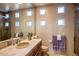 Bathroom with a single sink vanity and shower at 11077 E Cinder Cone Trl, Scottsdale, AZ 85262