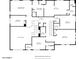 Comprehensive floor plan displaying the upper level layout with bedroom and bathroom placements at 13007 W Lowden Rd, Peoria, AZ 85383