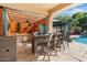 Enjoy cocktails by the pool at this outdoor bar with seating at 13007 W Lowden Rd, Peoria, AZ 85383