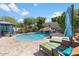 Relaxing pool area with gazebo and lounge chairs at 13007 W Lowden Rd, Peoria, AZ 85383