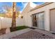 Private patio featuring neutral color scheme and easy access to the home's interior at 1342 W Emerald Ave # 344, Mesa, AZ 85202