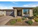 Single-story home with attractive landscaping and a two-car garage at 13442 W Blackstone Ln, Peoria, AZ 85383