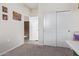 Office featuring a closet and neutral walls at 24338 W Albeniz Pl, Buckeye, AZ 85326