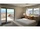 Bedroom with private balcony and stunning mountain views at 25453 N 113Th Way, Scottsdale, AZ 85255