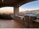 Built-in grill with breathtaking mountain views at 25453 N 113Th Way, Scottsdale, AZ 85255