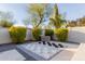 Charming backyard with a giant checkerboard game at 2706 E Lovebird Ln, Gilbert, AZ 85297