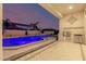 Stunning pool and patio area with outdoor kitchen at 2706 E Lovebird Ln, Gilbert, AZ 85297