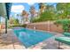 Private swimming pool with a clean and modern aesthetic at 311 W Georgia Ave, Phoenix, AZ 85013