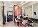 Bathroom featuring a granite vanity, oversized sink, storage and a shower/tub combination at 3302 N 7Th St # 249, Phoenix, AZ 85014