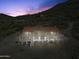 Elegant home at dusk, showcasing its architecture and landscape at 37020 N 31St Ave, Phoenix, AZ 85086