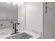 Laundry room with a quartz countertop and modern sink at 37020 N 31St Ave, Phoenix, AZ 85086