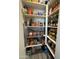 Well-organized pantry with ample shelving at 41262 W Almira Dr, Maricopa, AZ 85138