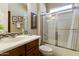 Bathroom featuring a shower-tub combination and sink at 4439 E Ficus Way, Gilbert, AZ 85298