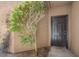 Private front door entrance with landscaping at 4644 N 22Nd St # 1017, Phoenix, AZ 85016