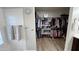 Large walk-in closet with ample shelving and hanging space at 5840 S Pico St, Gilbert, AZ 85298