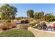 Panoramic golf course view from a backyard at 6615 W Sandpiper Ct, Florence, AZ 85132