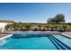 Stunning pool with water feature and golf course views at 7130 E Saddleback St # 11, Mesa, AZ 85207