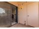 Private patio with sliding glass door access at 7510 E Thomas Rd # 234, Scottsdale, AZ 85251