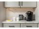 Kitchen coffee bar with white countertop and Keurig coffee maker at 7605 E Via De Lindo --, Scottsdale, AZ 85258