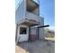 Unfinished container home under construction, showing structural components at 9428 N 9Th Ave, Phoenix, AZ 85021