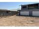 View of the back of the property, showcasing the container home and yard at 9428 N 9Th Ave, Phoenix, AZ 85021