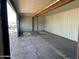 Open unfinished interior of a container home unit at 9428 N 9Th Ave, Phoenix, AZ 85021