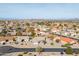 Wide view of a residential neighborhood with mountain views at 9832 W Oraibi Dr, Peoria, AZ 85382