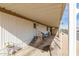 Covered patio area with access to the home at 11411 N 91 Ave # 56, Peoria, AZ 85345