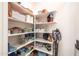 Well-organized pantry with ample shelving for storage at 13050 W Pinnacle Vista Dr, Peoria, AZ 85383