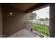 Open balcony with wrought iron railing providing great neighborhood views at 14250 W Wigwam Blvd # 2822, Litchfield Park, AZ 85340