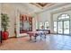 Beautifully decorated lobby with pool table, trophy case, and elegant decor at 14250 W Wigwam Blvd # 2822, Litchfield Park, AZ 85340