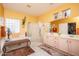 Large bathroom with double vanity, soaking tub, and separate shower at 16019 W Kino Dr, Surprise, AZ 85374